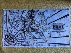 RBET Indiana Krebons Yggdrasil Materias Blue Playmat Mat YuGiOh Second Chance - Image 1