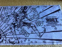 RBET Indiana Krebons Yggdrasil Materias Blue Playmat Mat YuGiOh Second Chance - Image 3
