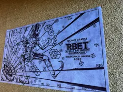 RBET Indiana Krebons Yggdrasil Materias Blue Playmat Mat YuGiOh Second Chance - Image 4