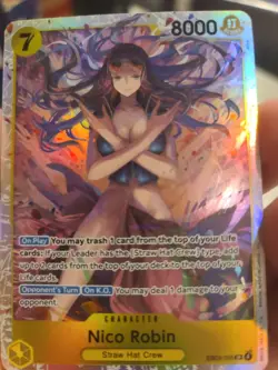 Nico Robin SR EB03-055 Extra Booster: One Piece Heroines Edition English NM - Image 1