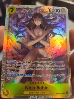 Nico Robin SR EB03-055 Extra Booster: One Piece Heroines Edition English NM - Image 2