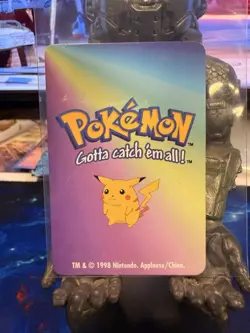 1998 KFC POKEMON CARD ONIX NINTENDO - Image 2