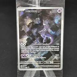 SEALED Mewtwo 052 MEW EN-151 Sealed Black Star Promo Pokemon Card - Image 3