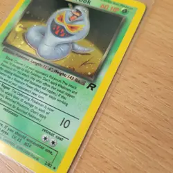 Pokemon Dark Arbok TCG Card Team Rocket 2/82 Holo Rare - Image 3