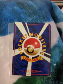 Pokemon card Trainers misty's wrath Old Back Nintendo Japan Game - Image 3
