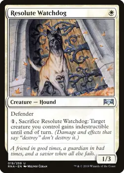 4x Resolute Watchdog - NM - Ravnica Allegiance - SPARROW MAGIC - Image 1