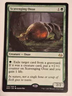 Scavenging Ooze - Commander: Streets of New Capenna - Magic the Gathering MTG - Image 1