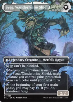 Sygg, Wanderwine Wisdom (Borderless), 288, ECL, Normal - Image 2