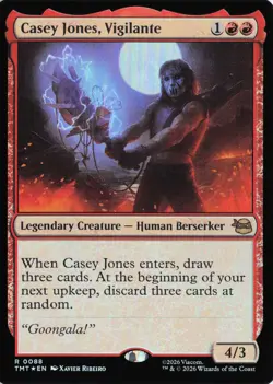 Casey Jones, Vigilante, 88, TMT, Foil - Image 1