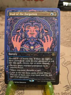 MTG Wail of the Forgotten The Lost Caverns of Ixalan Regular Borderless Rare NM - Image 1