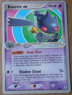2007 World Championships Banette ex 85/92 Promo non-holo Pokemon LP - Image 1