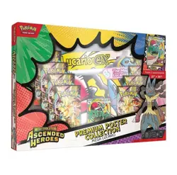 Pokemon Ascended Heroes Premium Poster Collection(Mega Lucario) - Image 1