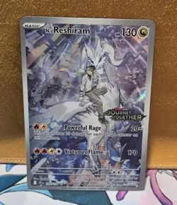 Pokemon TCG: N's Reshiram - Journey Together Stamped Promo 167/159 - STAMPED NM - Image 1