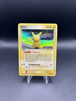 Ditto (Pikachu) EX Delta Species 63/113 Stamped Reverse Holo Pokemon TCG - LP- - Image 1
