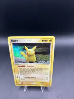 Ditto (Pikachu) EX Delta Species 63/113 Stamped Reverse Holo Pokemon TCG - LP- - Image 2