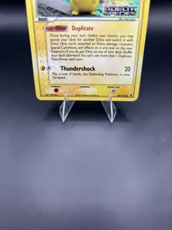 Ditto (Pikachu) EX Delta Species 63/113 Stamped Reverse Holo Pokemon TCG - LP- - Image 4