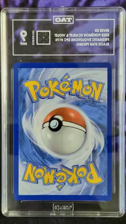 Pokemon TAG 9 Eevee ex 174 Promo Prismatic Evolutions UPC - Image 2