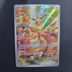 Pokemon TCG Eevee 188/167 IR Twilight Masquerade Near Mint Holo - Image 3