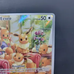 Pokemon TCG Eevee 188/167 IR Twilight Masquerade Near Mint Holo - Image 5