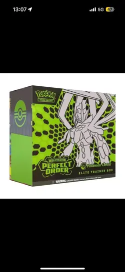 Pokemon Center: Mega Evolutions Perfect Order 3x Elite Trainer Boxes PRESALE - Image 1
