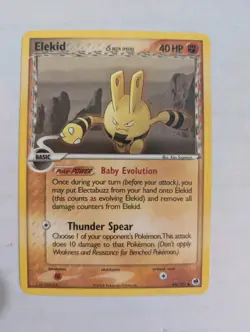 Pokemon ELEKID DELTA SPECIES 48/101 (2006 Dragon Frontiers) LP/NM - Image 1