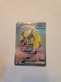 Pokemon TCG Iron Crown EX Scarlet & Violet Temporal Forces 206/162 - Image 1