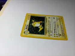 1999 Pokemon TCG Raichu Holo Ungraded #14/102 Mint/Near Mint - Image 3