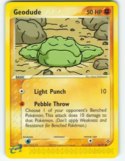 Geodude - 55/97 Dragon - Pokemon TCG - 2003 - Image 1