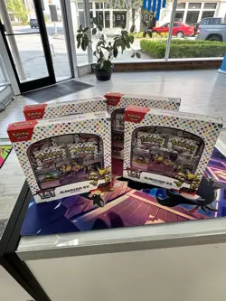 Pokemon TCG 151 Alakazam Ex Collection Box ***Lot Of 4*** Sealed - Image 1