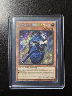 Spenta, the Magistus Sealer BPRO-EN098 1st Edition Secret Rare Yu-Gi-Oh! NM! - Image 1
