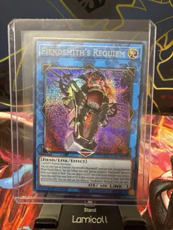 Yugioh Fiendsmith's Requiem MP25-EN089 1st Edition Prismatic Secret Rare NM - Image 1