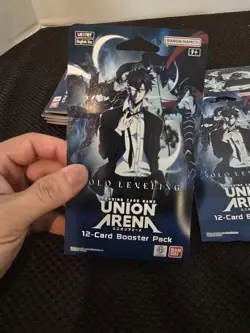 Union Arena Solo Leveling Sleeved Booster Pack English Lot x10 - Image 4