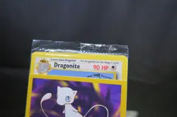 Pokemon The First Movie Dragonite Promo Card Sealed 1999 WB Gold Stamp Catch Mew - Image 1