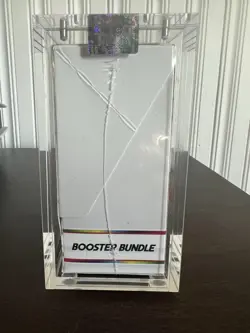 Pokemon 151 SV Booster Bundle Display Case Factory Sealed W/Acrylic Case - Image 3