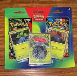 Pokemon Mega Evolution Phantasmal Flames 2 Pack Blister Gloom Promo New Sealed - Image 1