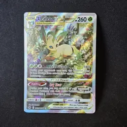 Pokemon Leafeon VSTAR GG35/GG70 Crown Zenith Galarian Gallery NM - Image 1