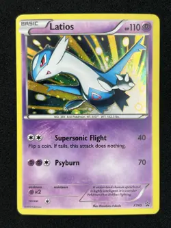 Pokemon TCG Latios XY65 Black Star Promo Holo NM/LP - Image 1