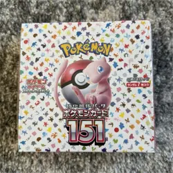 Pokemon TCG 151 Japanese Sealed Booster Box Set Mew 7 Boxes Available - Image 1