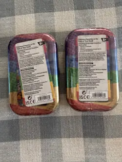 Pokemon Accented Heroes Mini Tins Bundle: Two Pikachu Tins Sealed - Image 2