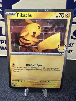 The Pokemon Company Pikachu 051/162 2024 Pokemon Day Promo Holo Random Spark - Image 1