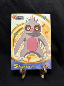 Topps Pokemon Advanced Non Holo Slakoth #77 Vintage - Image 1