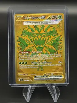 Teal Mask Ogerpon ex Pokemon TCG Prismatic Evolutions 177/131 Holo Hyper Rare NM - Image 1