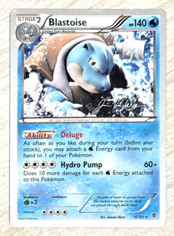 Blastoise - Pokemon- 16/101 - 2015 World Championship NM Rare - Image 1