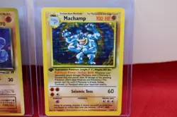 Machamp Base Set 1st Edition Holo 8/102 and holo Pocket monster Machamp - Image 2