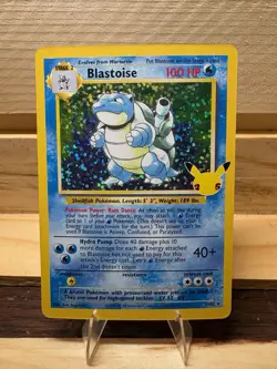 Blastoise #2/102 Pokemon TCG Celebrations: Classic Collection NM Free Shipping - Image 1