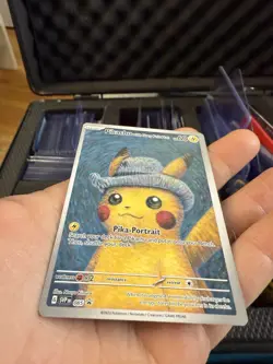 Pikachu With Grey Felt Hat #85 Pokemon Promo - Image 1