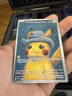 Pikachu With Grey Felt Hat #85 Pokemon Promo - Image 2