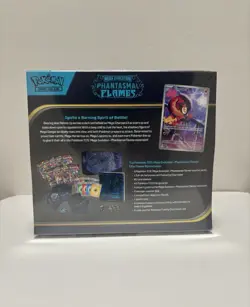 Phantasmal Flames Elite Trainer Box ETB New/Factory Sealed Pokemon TCG - Image 4