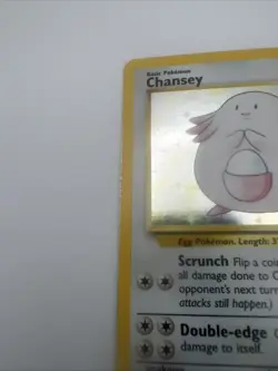 Pokemon TCG Base Set Chansey Holo - Image 3