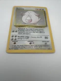 Pokemon TCG Base Set Chansey Holo - Image 4